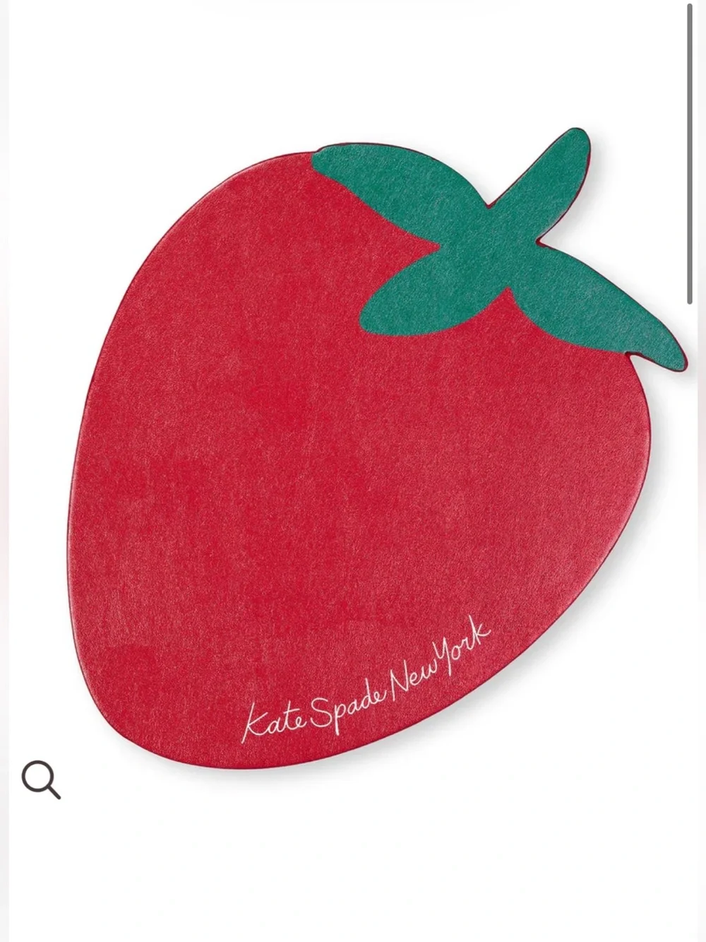 Kate Spade Strawberry Shaped Mouse Pad - Red & Green